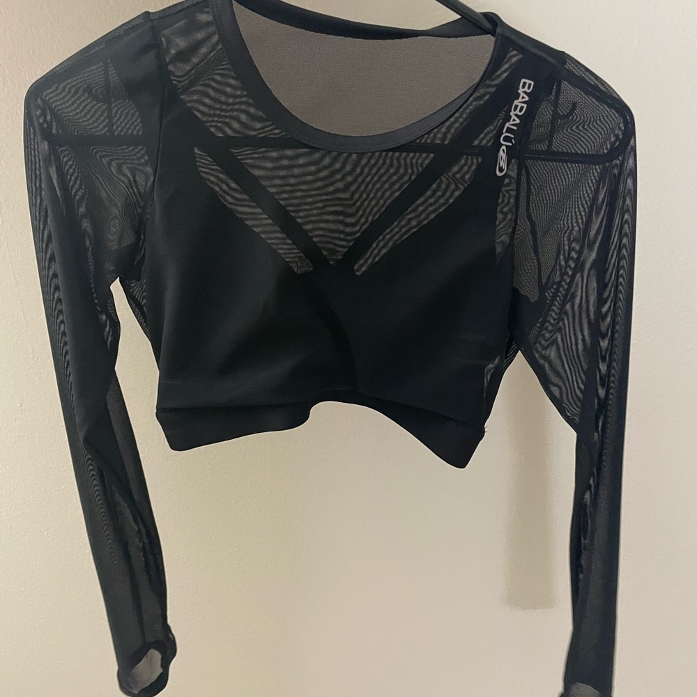 Babalu workout crop top